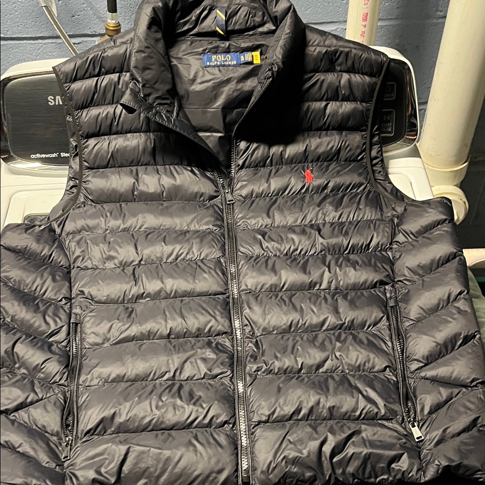 Polo Ralph Lauren Men's Quilted Black Vest